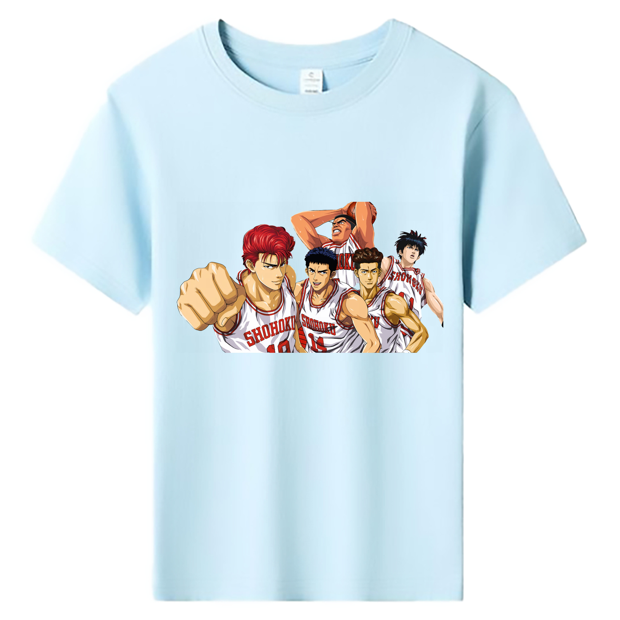 （画像用） SLAM DUNK／スラムダンク 綿100％キッズTシャツ（フロントプリント）